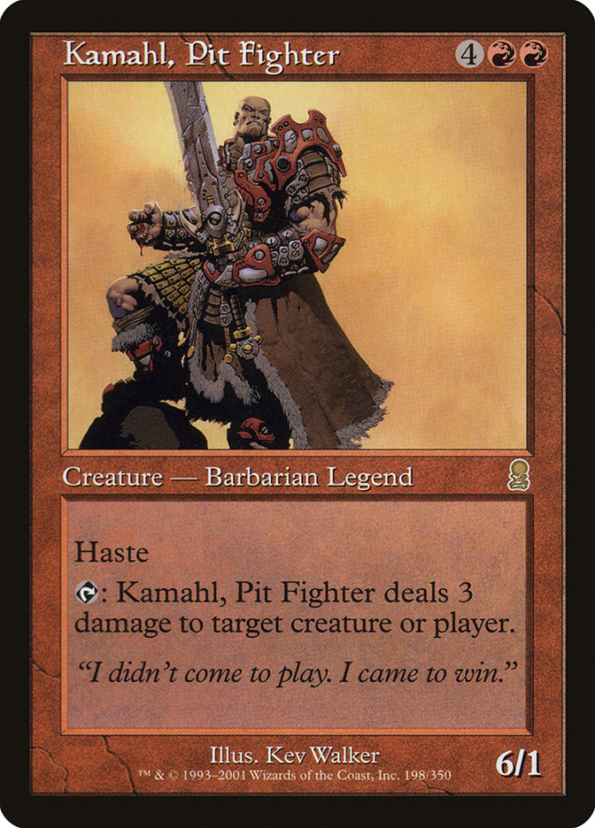 Kamahl, Pit Fighter [Odyssey] [Foil]