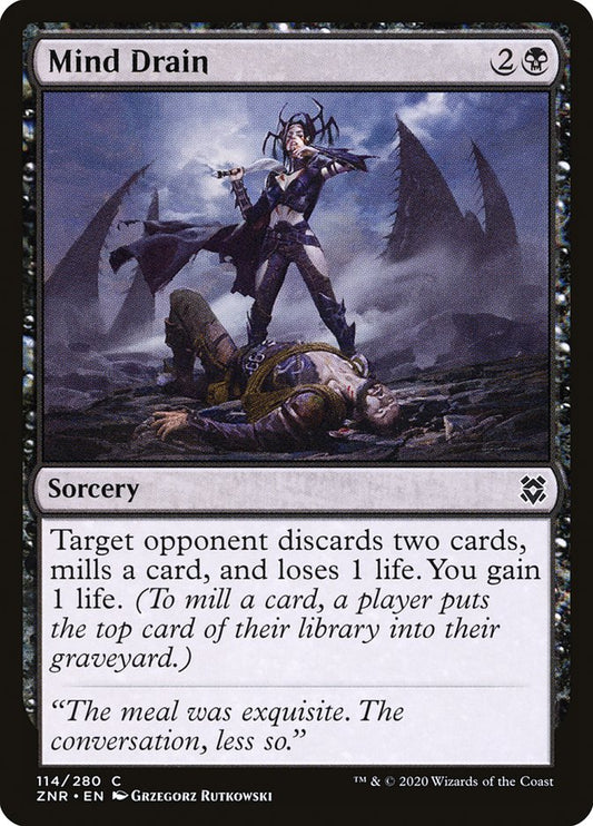 Mind Drain [Zendikar Rising] [Foil]