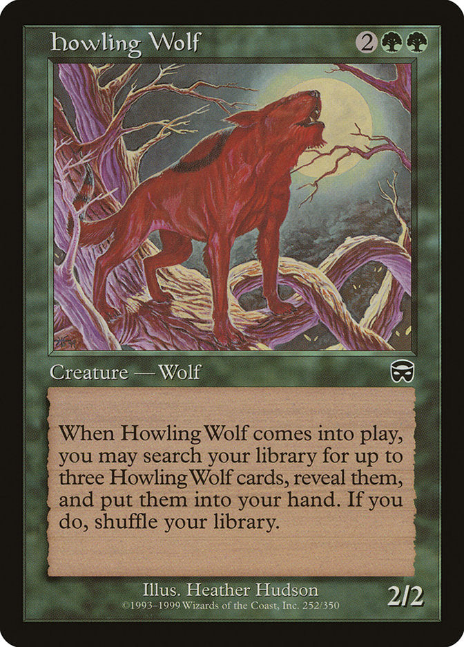 Howling Wolf [Mercadian Masques] [Foil]