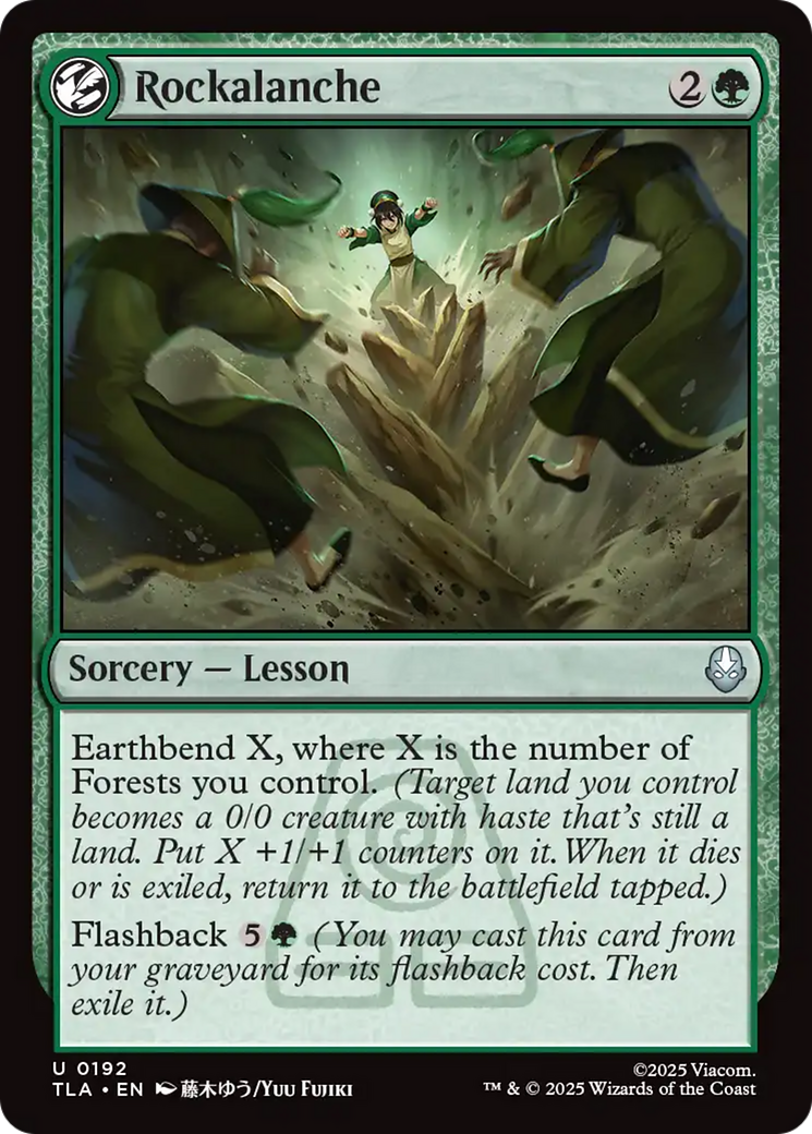 Rockalanche [Avatar: The Last Airbender] [Foil]