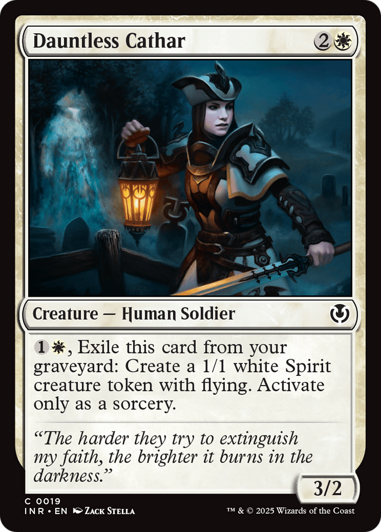 Dauntless Cathar [Innistrad Remastered] [Foil]