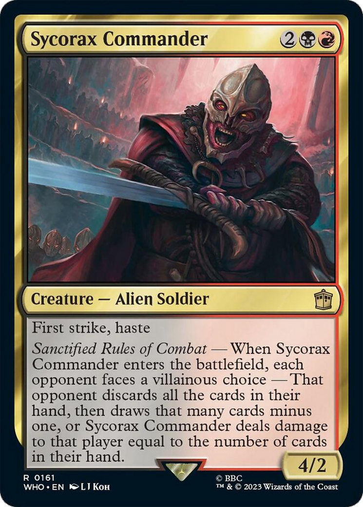 Sycorax Commander [Doctor Who] [Foil]