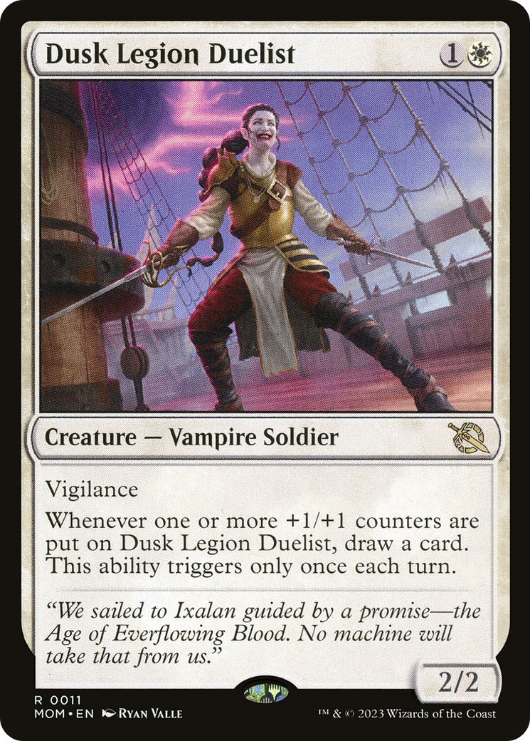 Dusk Legion Duelist [March of the Machine] [Foil]