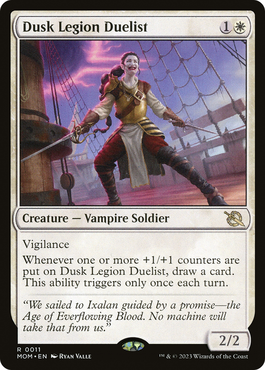 Dusk Legion Duelist [March of the Machine] [Foil]