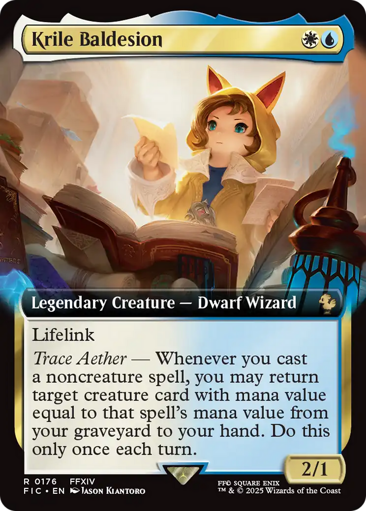 Krile Baldesion (Extended Art) [FINAL FANTASY Commander] [Foil]