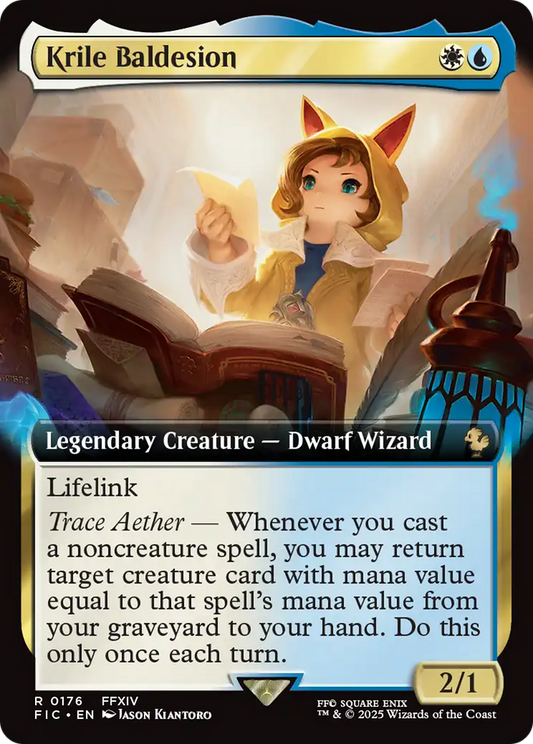 Krile Baldesion (Extended Art) [FINAL FANTASY Commander] [Foil]
