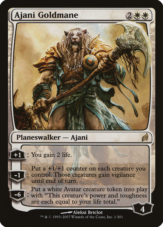 Ajani Goldmane [Lorwyn] [Foil]