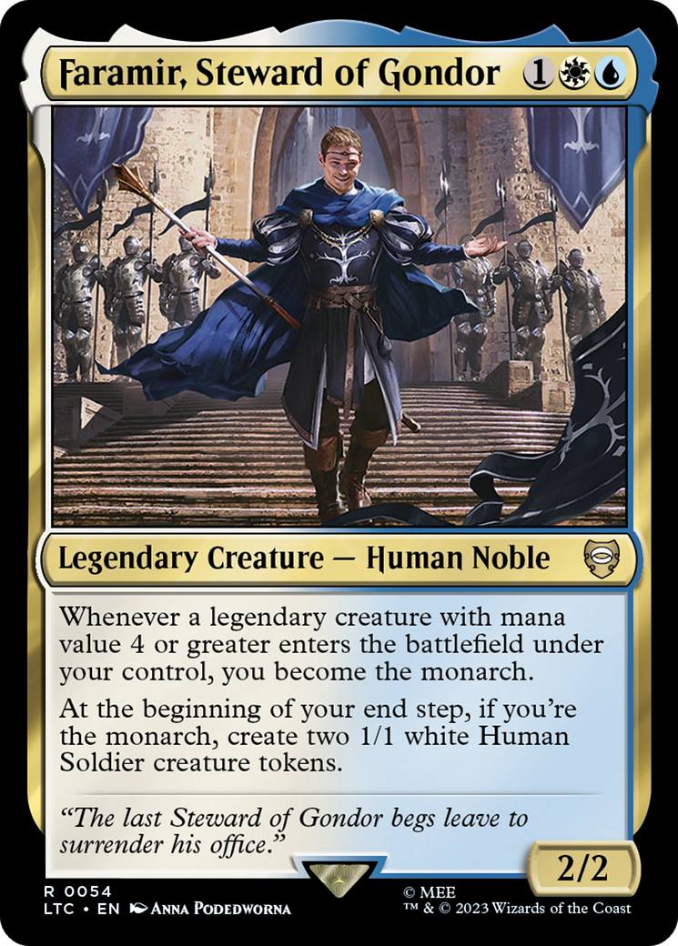 Faramir, Steward of Gondor [The Lord of the Rings: Tales of Middle-Earth Commander] [Foil]