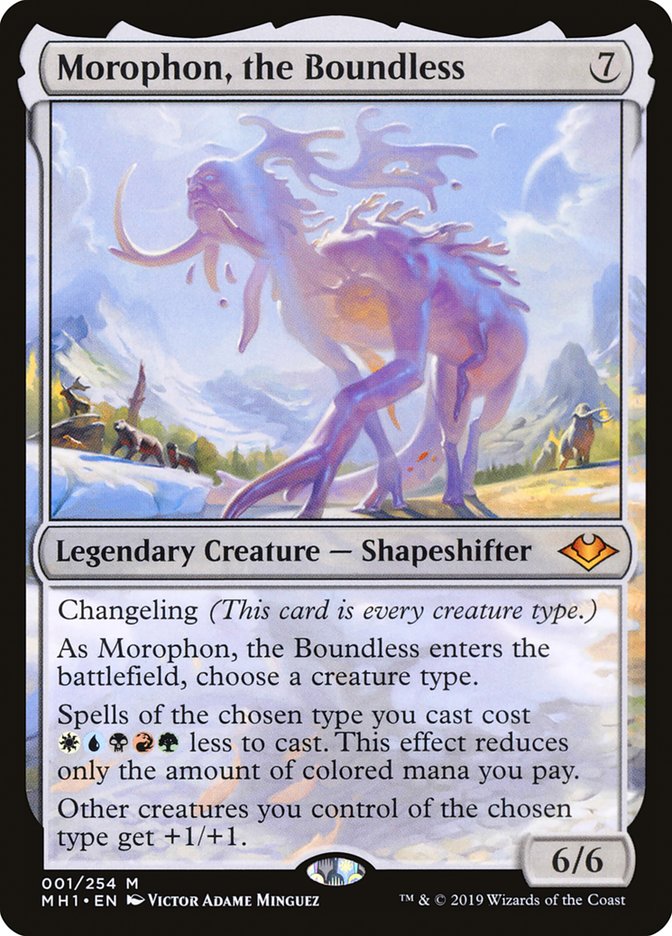 Morophon, the Boundless [Modern Horizons] [Foil]