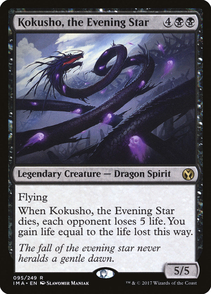 Kokusho, the Evening Star [Iconic Masters] [Foil]