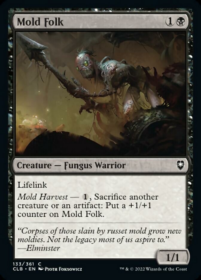 Mold Folk [Commander Legends: Battle for Baldur's Gate] [Foil]