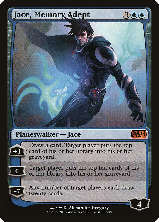 Jace, Memory Adept [Core Set 2014] [Foil]