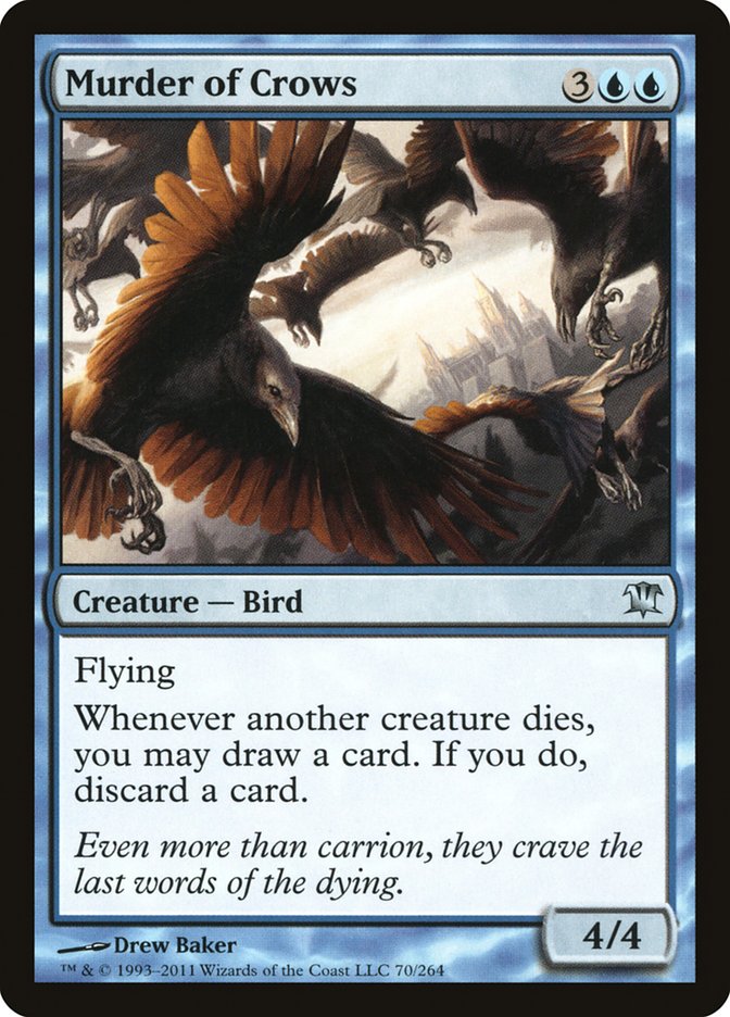 Murder of Crows [Innistrad] [Foil]