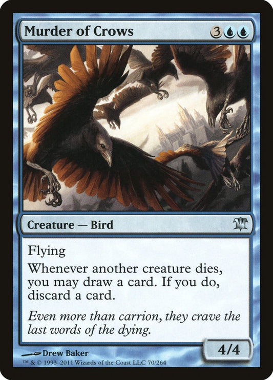 Murder of Crows [Innistrad] [Foil]