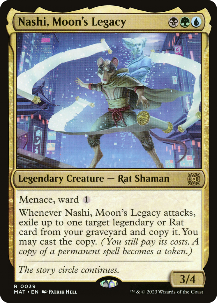 Nashi, Moon's Legacy [March of the Machine: The Aftermath] [Foil]