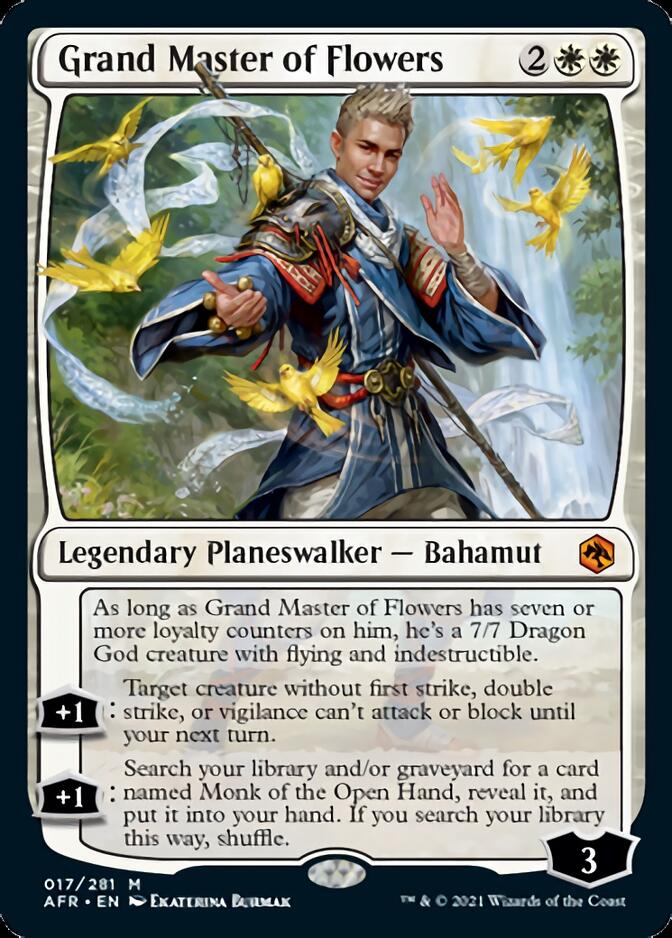 Grand Master of Flowers [Dungeons & Dragons: Adventures in the Forgotten Realms] [Foil]
