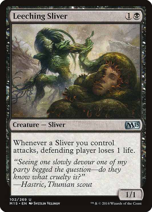 Leeching Sliver [Core Set 2015]