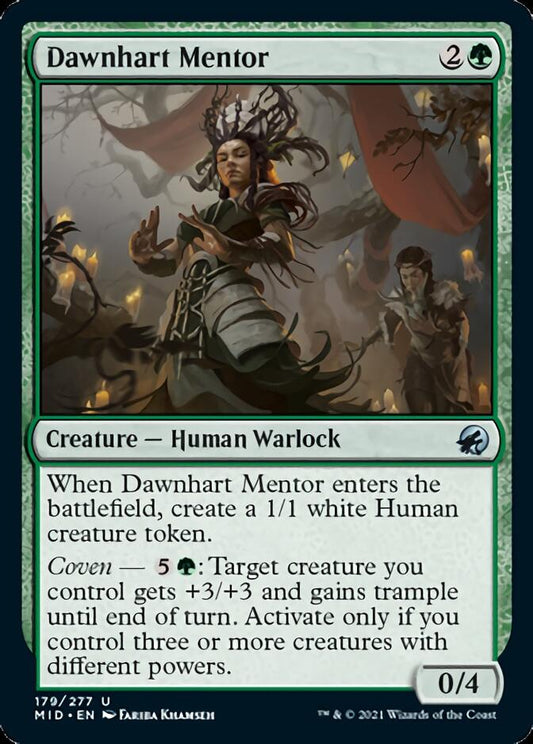 Dawnhart Mentor [Innistrad: Midnight Hunt] [Foil]