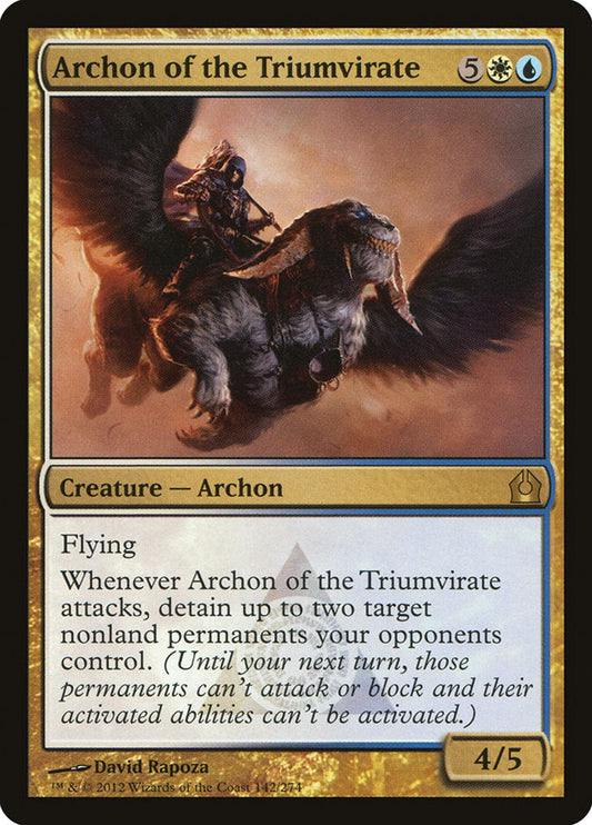 Archon of the Triumvirate [Return to Ravnica] [Foil]