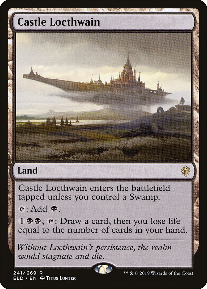 Castle Locthwain [Throne of Eldraine] [Foil]