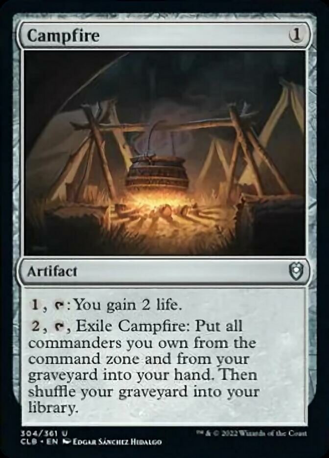 Campfire [Commander Legends: Battle for Baldur's Gate] [Foil]