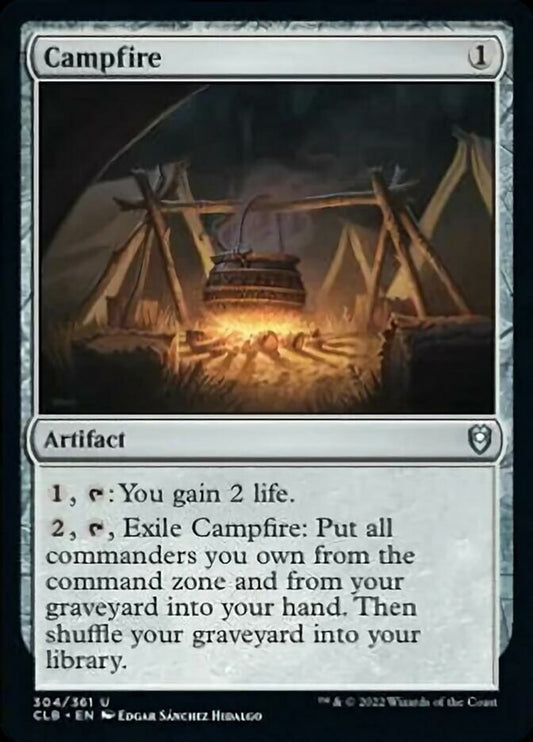 Campfire [Commander Legends: Battle for Baldur's Gate] [Foil]