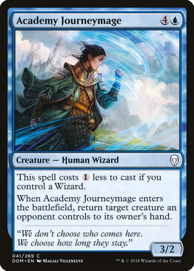 Academy Journeymage [Dominaria] [Foil]