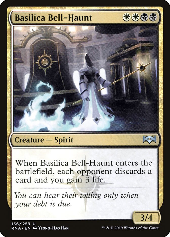 Basilica Bell-Haunt [Ravnica Allegiance] [Foil]