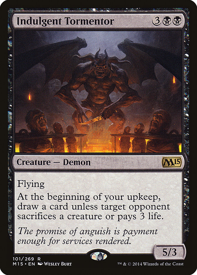 Indulgent Tormentor [Core Set 2015] [Foil]
