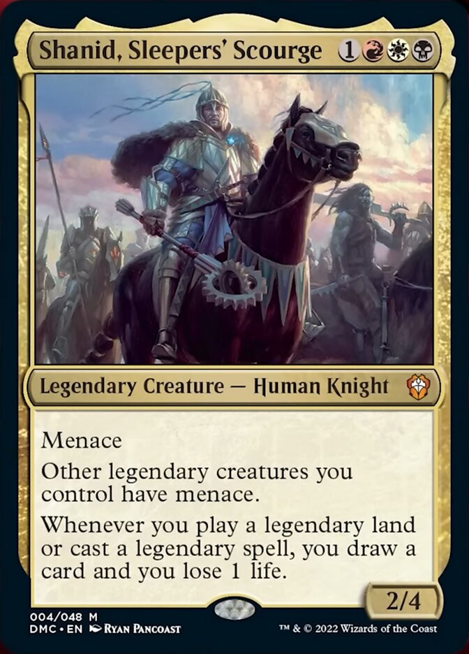 Shanid, Sleepers' Scourge [Dominaria United Commander] [Foil]