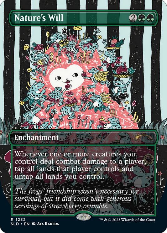 Nature's Will (Borderless) [Secret Lair Drop Series] [Foil]