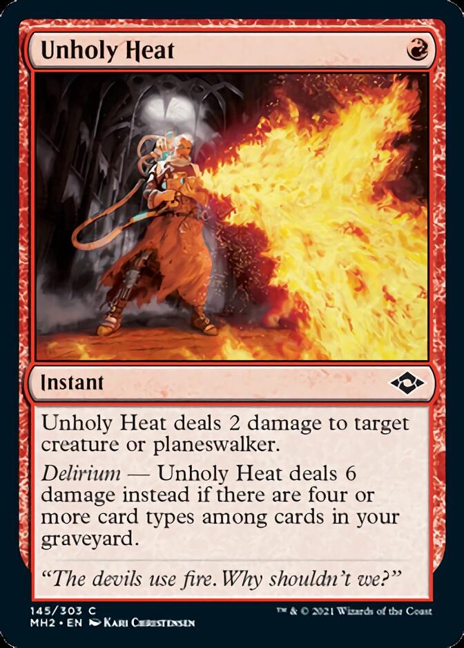 Unholy Heat [Modern Horizons 2] [Foil]