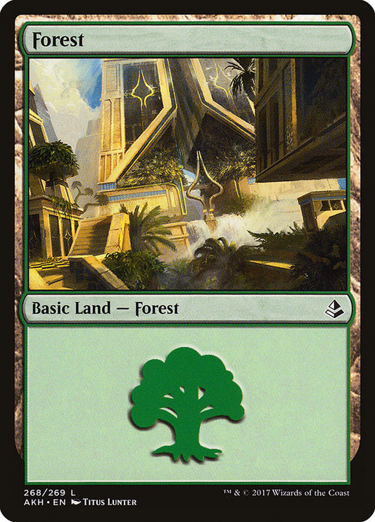 Forest (268) [Amonkhet] [Foil]