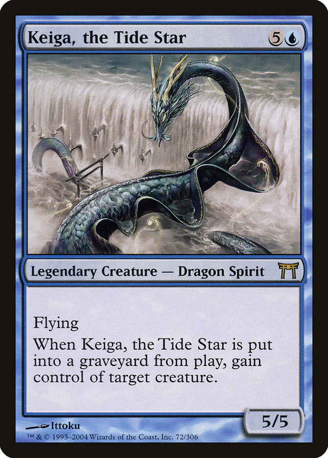 Keiga, the Tide Star [Champions of Kamigawa] [Foil]