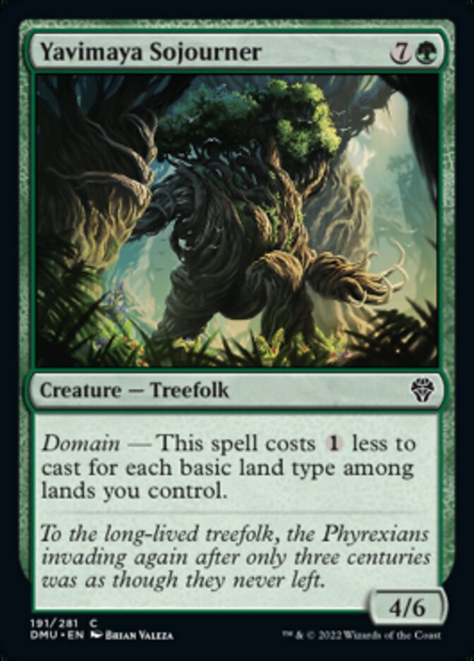 Yavimaya Sojourner [Dominaria United] [Foil]
