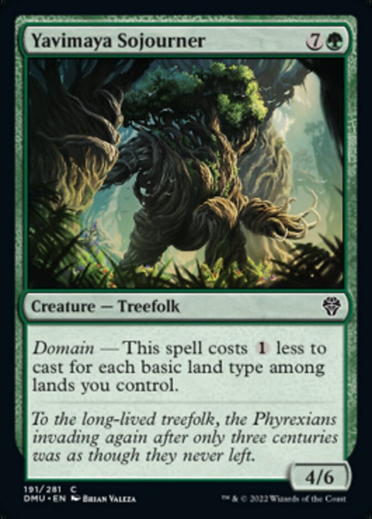 Yavimaya Sojourner [Dominaria United] [Foil]