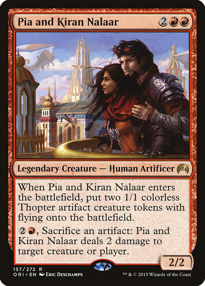 Pia and Kiran Nalaar [Magic Origins] [Foil]