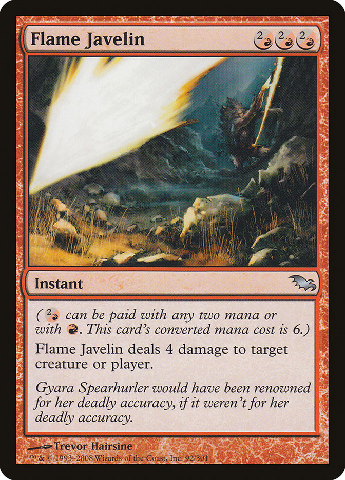 Flame Javelin [Shadowmoor] [Foil]