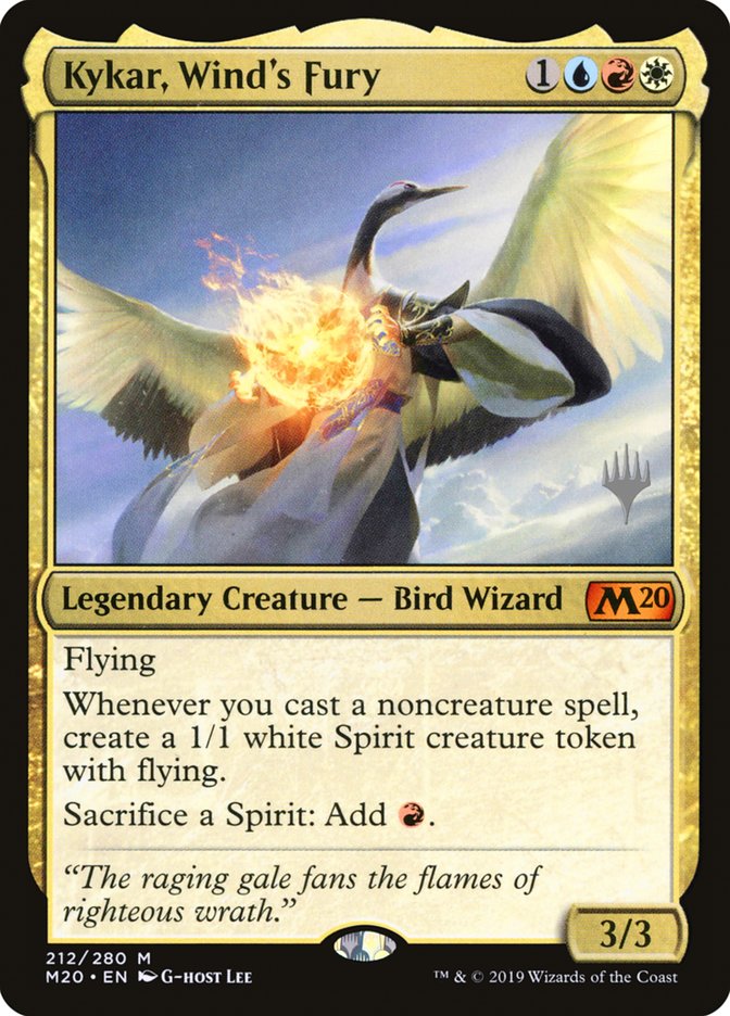 Kykar, Wind's Fury (Promo Pack) [Core Set 2020 Promos] [Foil]