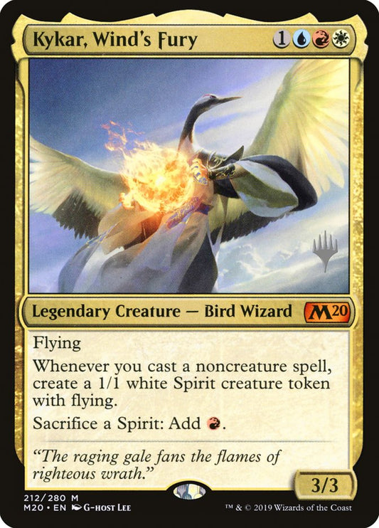 Kykar, Wind's Fury (Promo Pack) [Core Set 2020 Promos] [Foil]