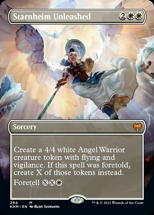 Starnheim Unleashed (Borderless Alternate Art) [Kaldheim] [Foil]