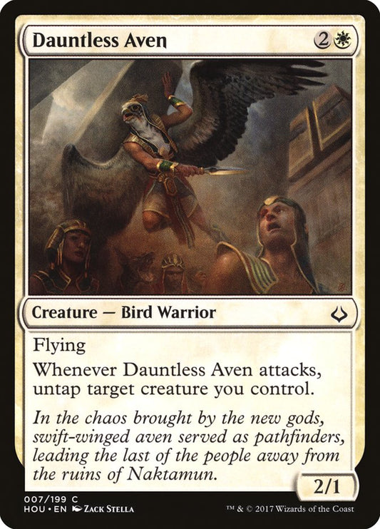 Dauntless Aven [Hour of Devastation] [Foil]
