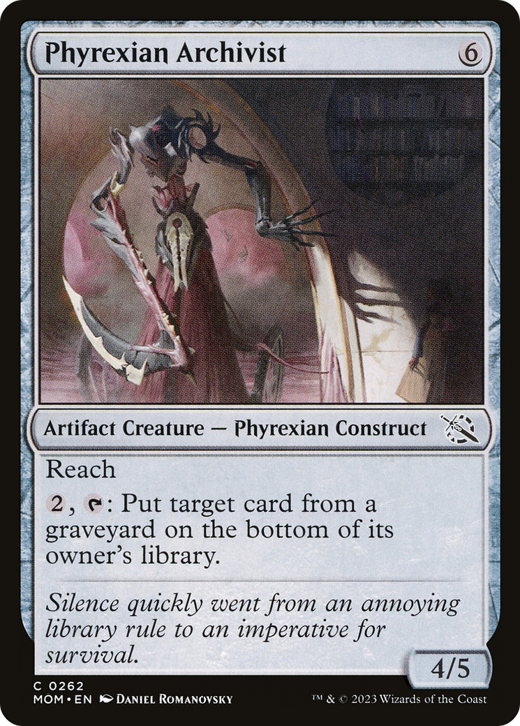 Phyrexian Archivist [March of the Machine] [Foil]