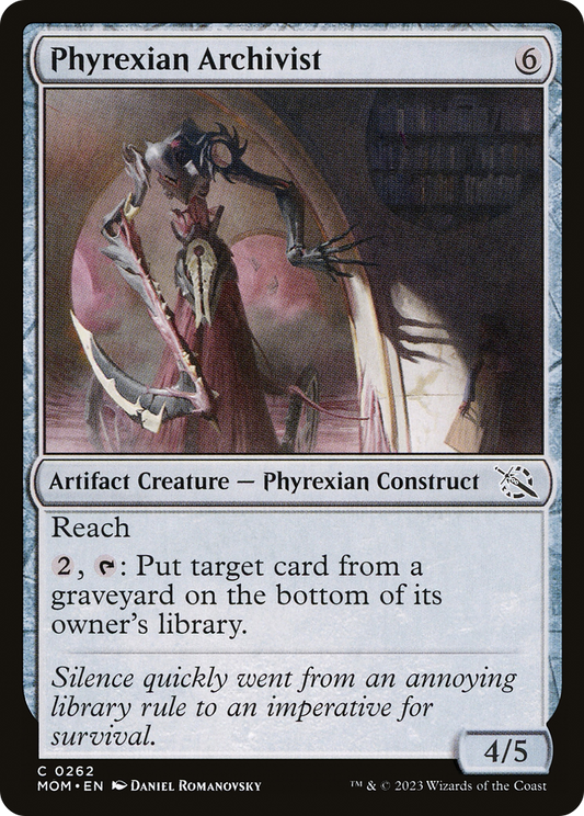 Phyrexian Archivist [March of the Machine] [Foil]