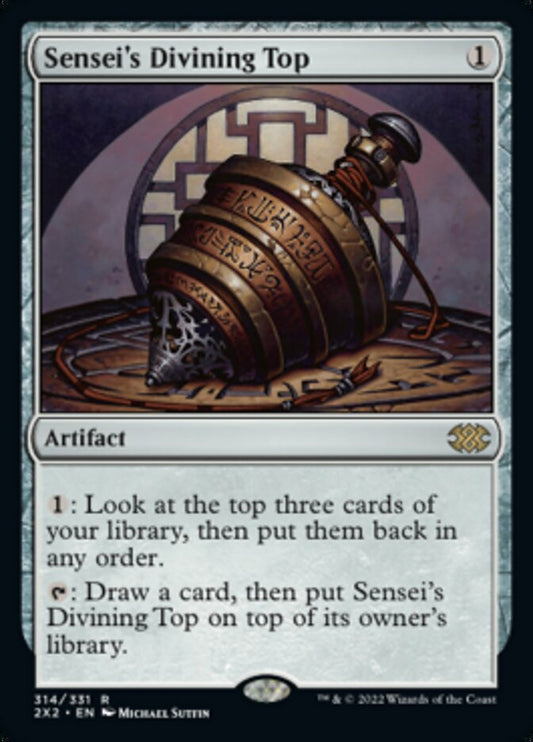 Sensei's Divining Top [Double Masters 2022] [Foil]