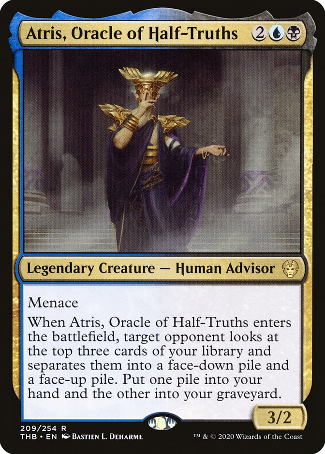 Atris, Oracle of Half-Truths [Theros Beyond Death] [Foil]