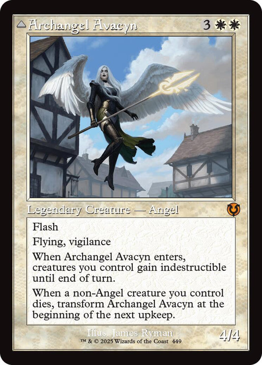 Archangel Avacyn // Avacyn, the Purifier (Retro Frame) [Innistrad Remastered] [Foil]