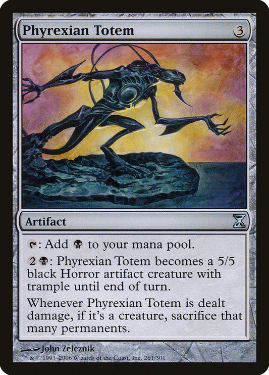 Phyrexian Totem [Time Spiral] [Foil]