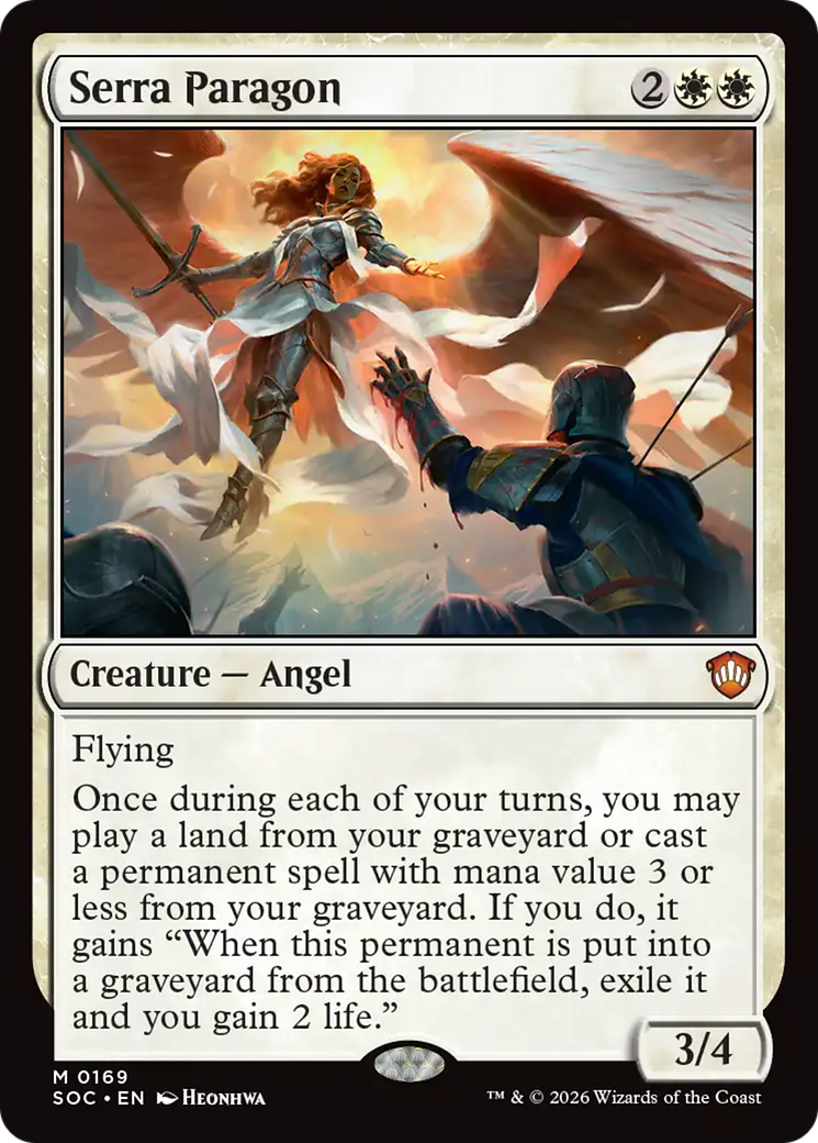 Serra Paragon [Secrets of Strixhaven Commander] [Foil]