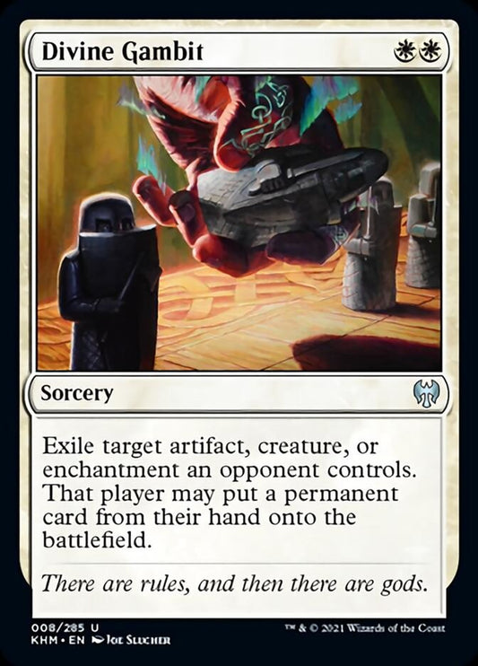 Divine Gambit [Kaldheim] [Foil]